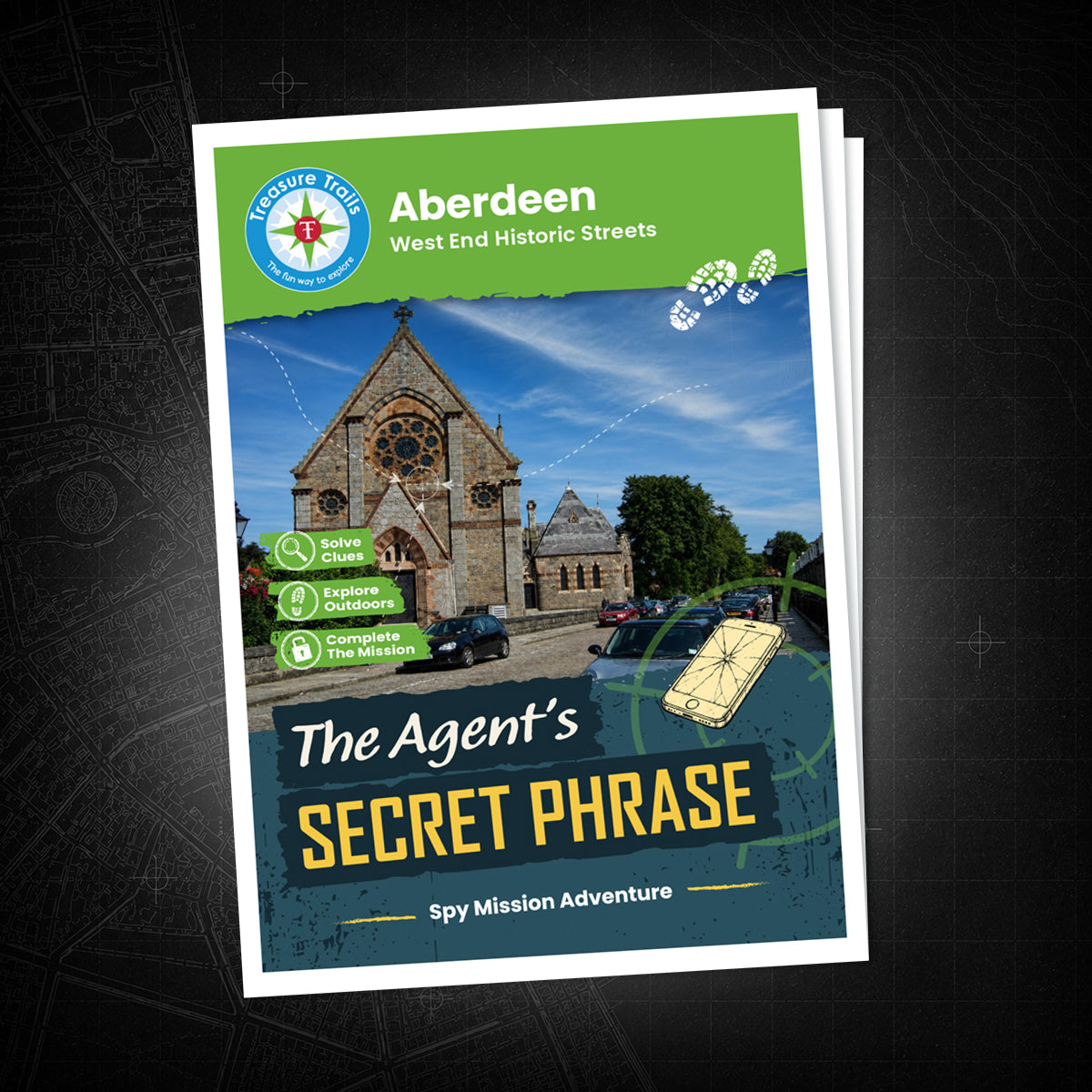 Aberdeen - West End Historic Streets Treasure Trail - front cover