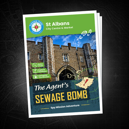St Albans - City Centre & Market Treasure Trail - front cover