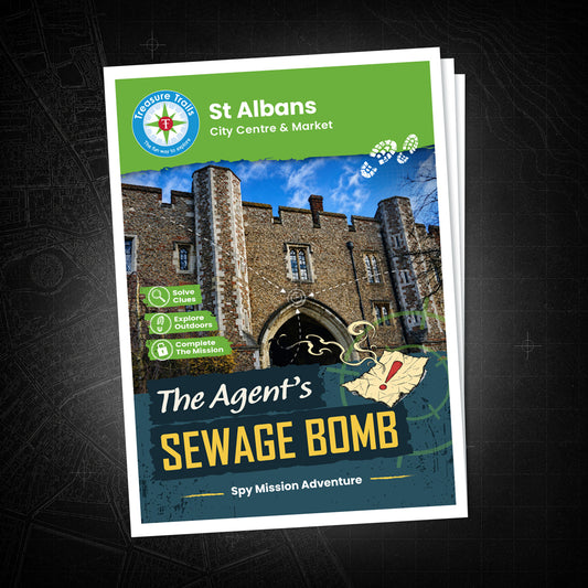 St Albans - City Centre & Market Treasure Trail - front cover