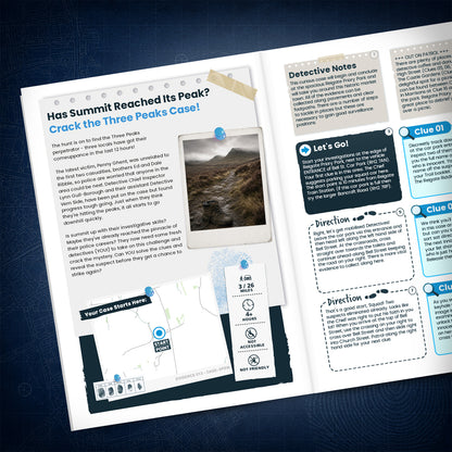 Yorkshire Dales - The Three Peaks Treasure Trail - story page