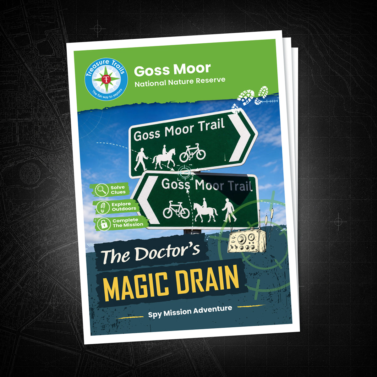 Goss Moor - National Nature Reserve Treasure Trail - front cover
