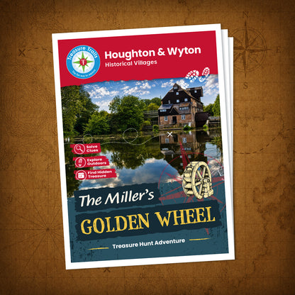 Houghton & Wyton - Historical Villages Treasure Trail - front cover