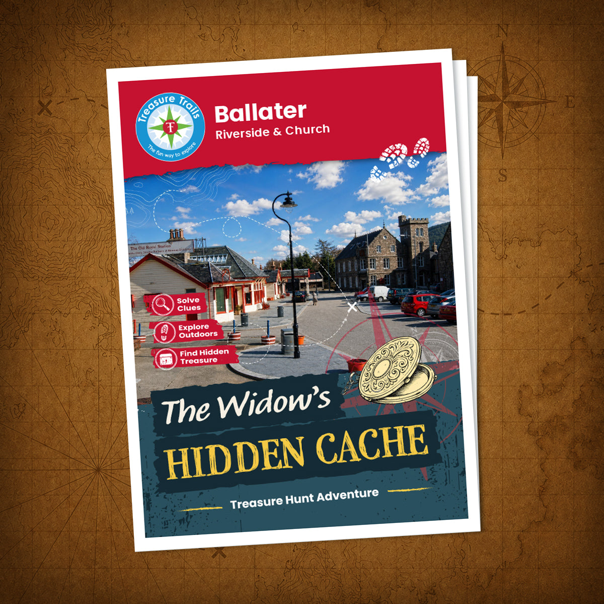 Ballater - Riverside & Church Treasure Trail - front cover