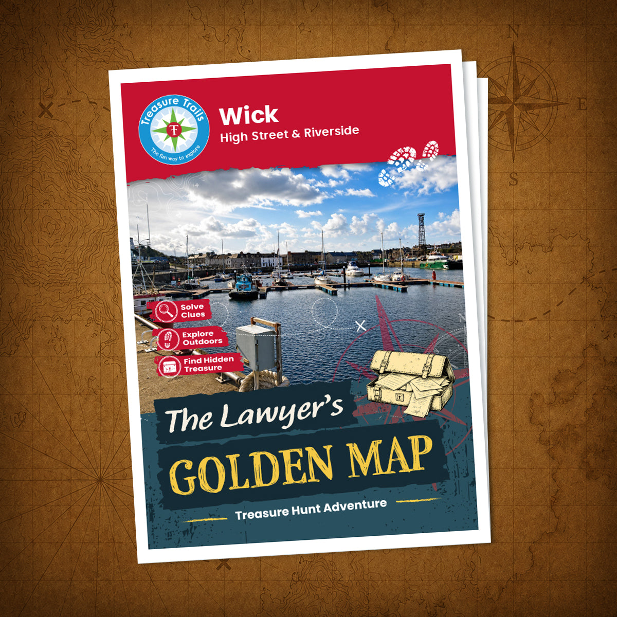 Wick - High Street & Riverside Treasure Trail - front cover