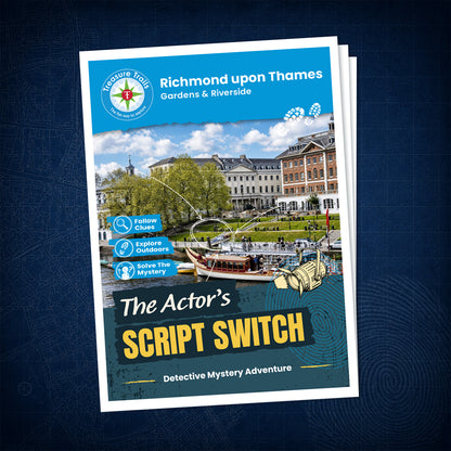 Richmond upon Thames - Gardens & Riverside Treasure Trail - front cover