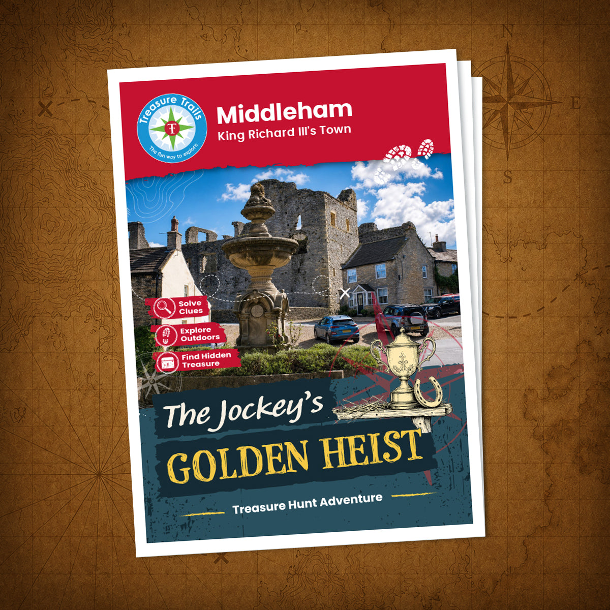 Middleham - King Richard III's Town Treasure Trail - front cover