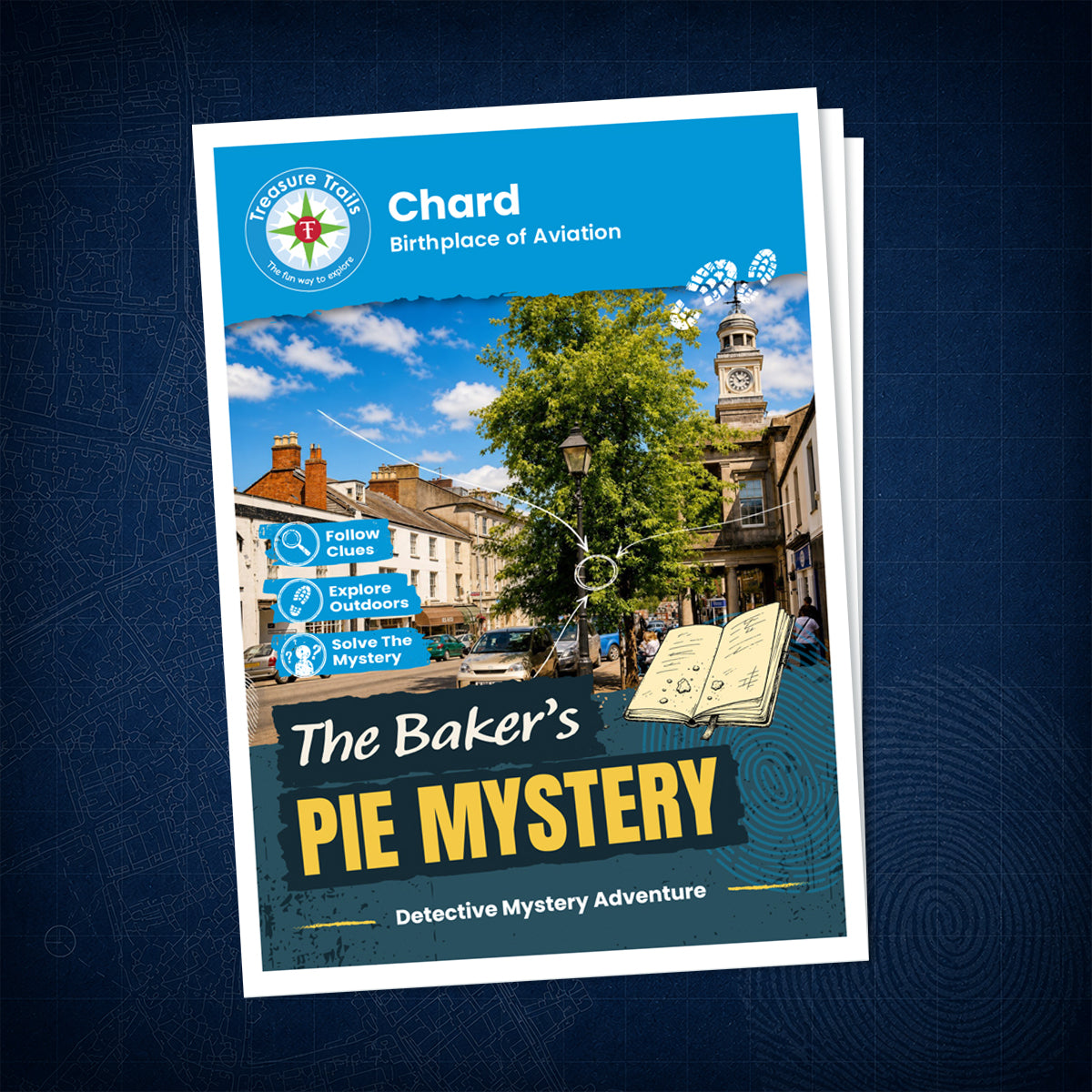 Chard - Birthplace of Aviation Treasure Trail - front cover
