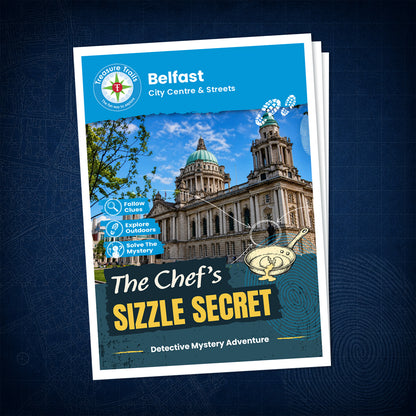 Belfast - City Centre & Streets Treasure Trail - front cover