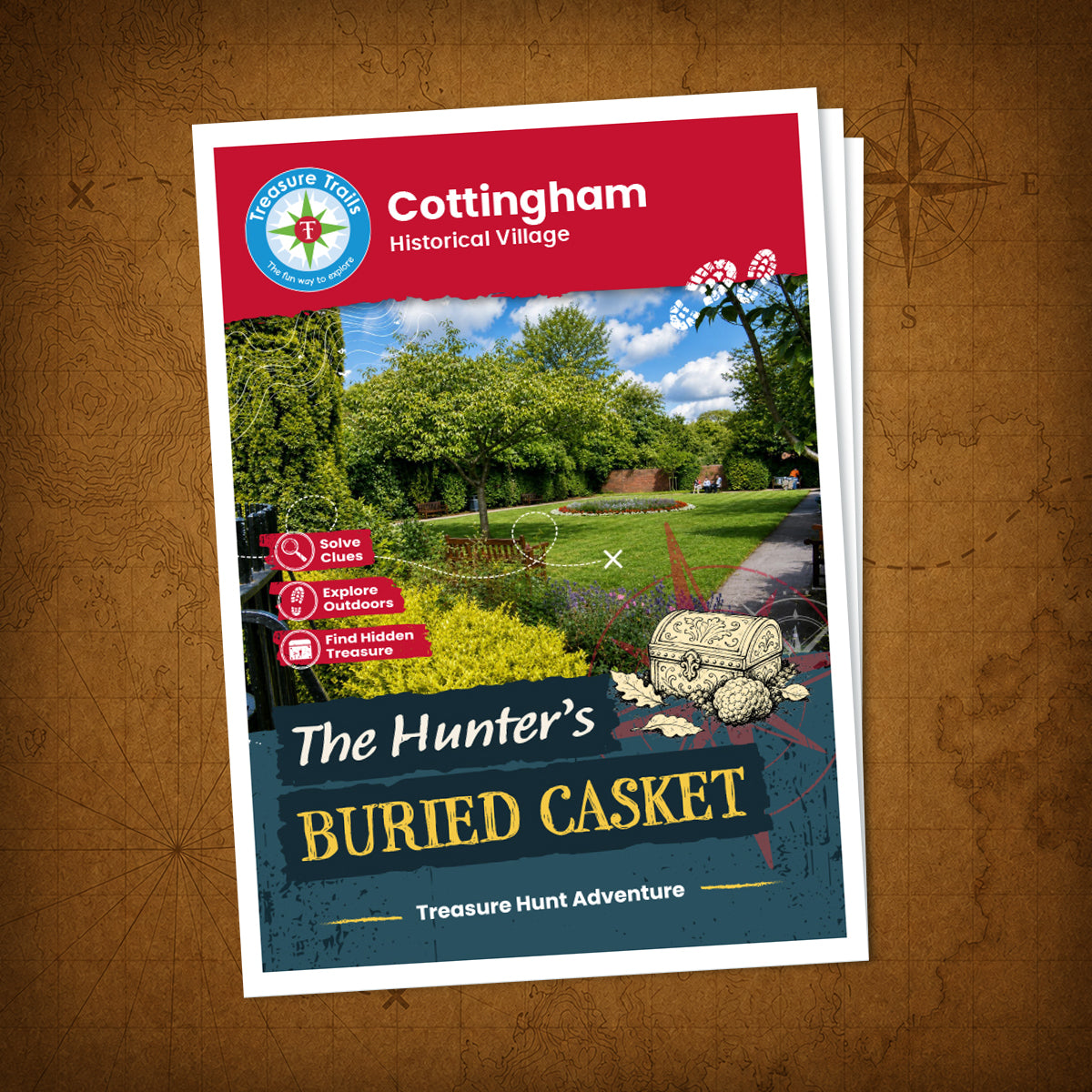 Cottingham - Historical Village Treasure Trail - front cover
