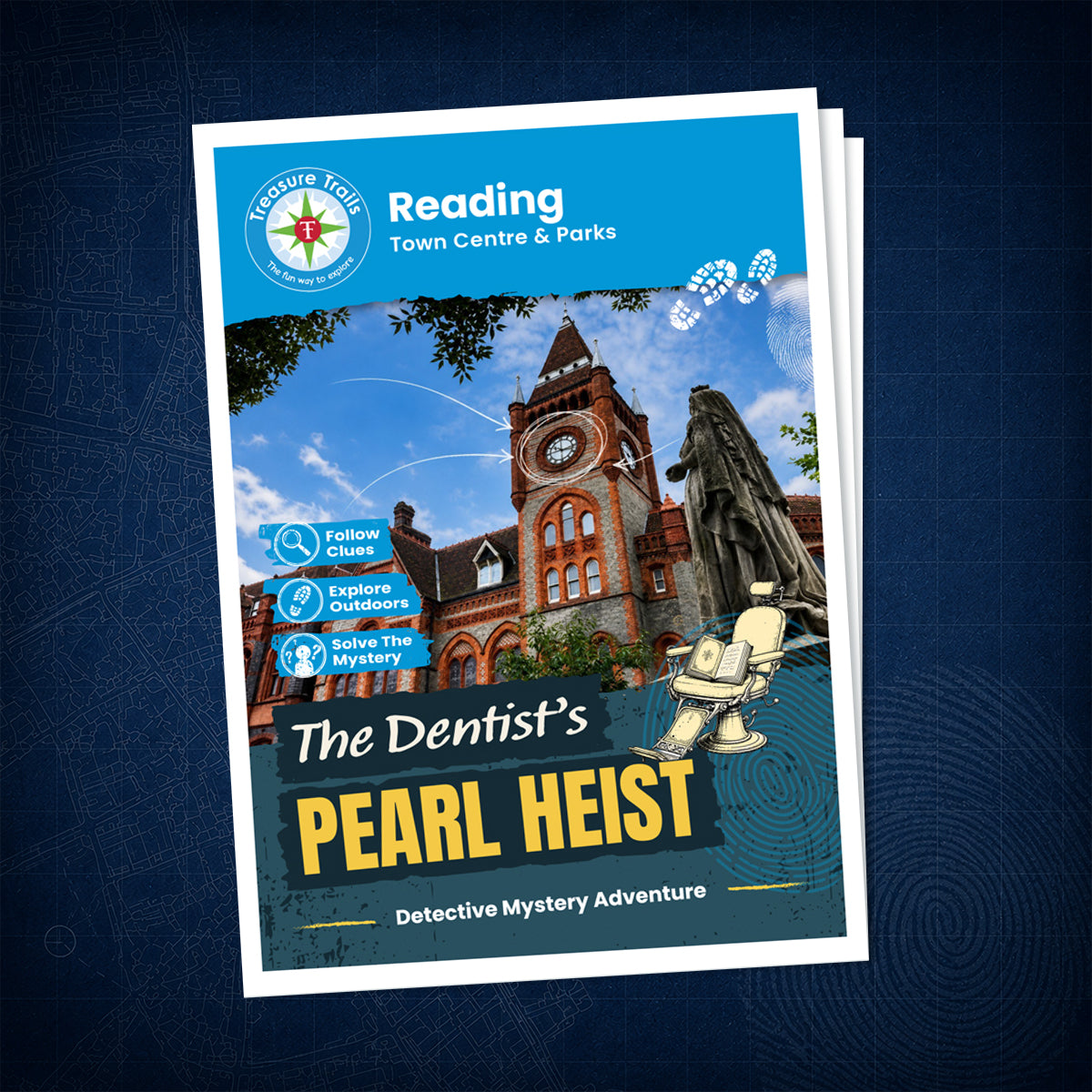 Reading - Town Centre & Parks Treasure Trail - front cover