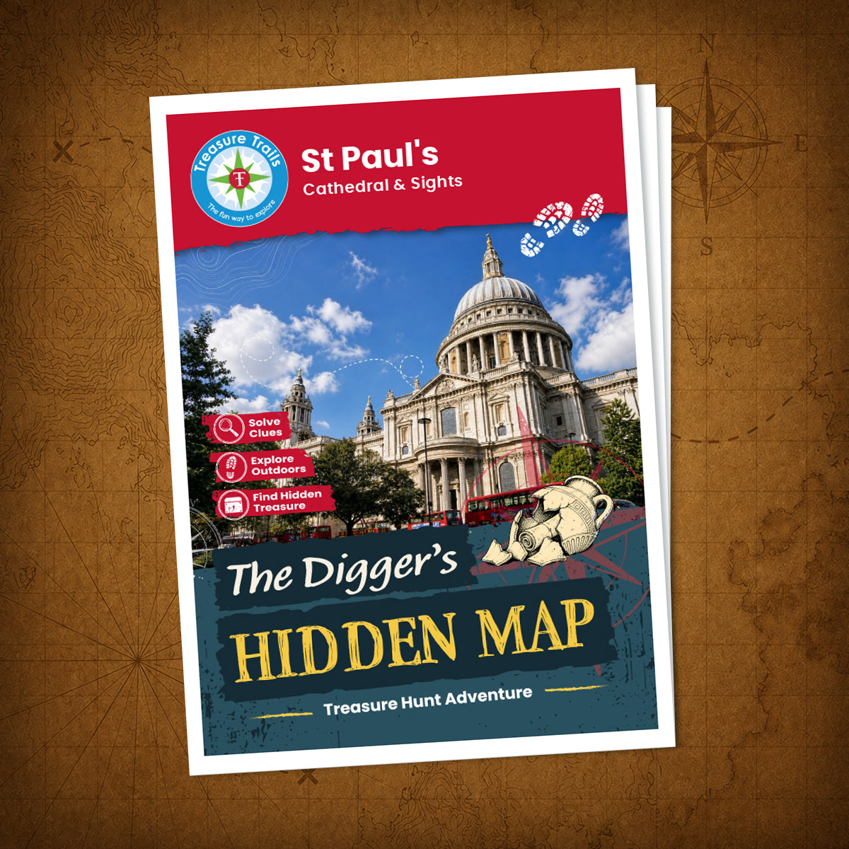 St Paul's - Cathedral & Sights Treasure Trail - front cover