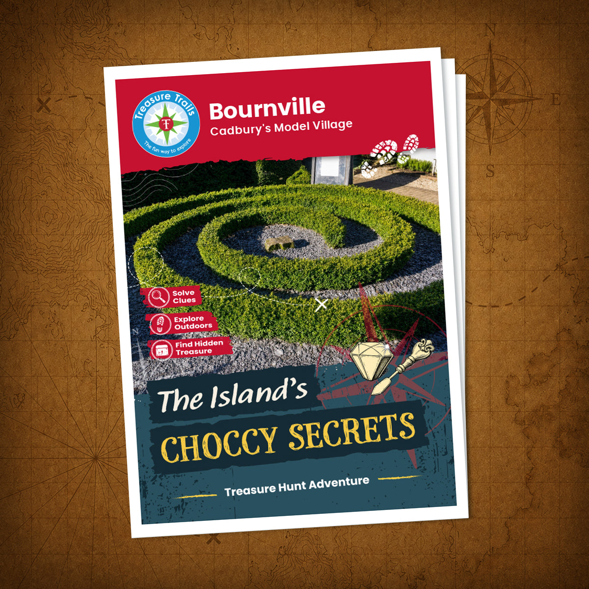 Bournville - Cadbury's Model Village Treasure Trail - front cover