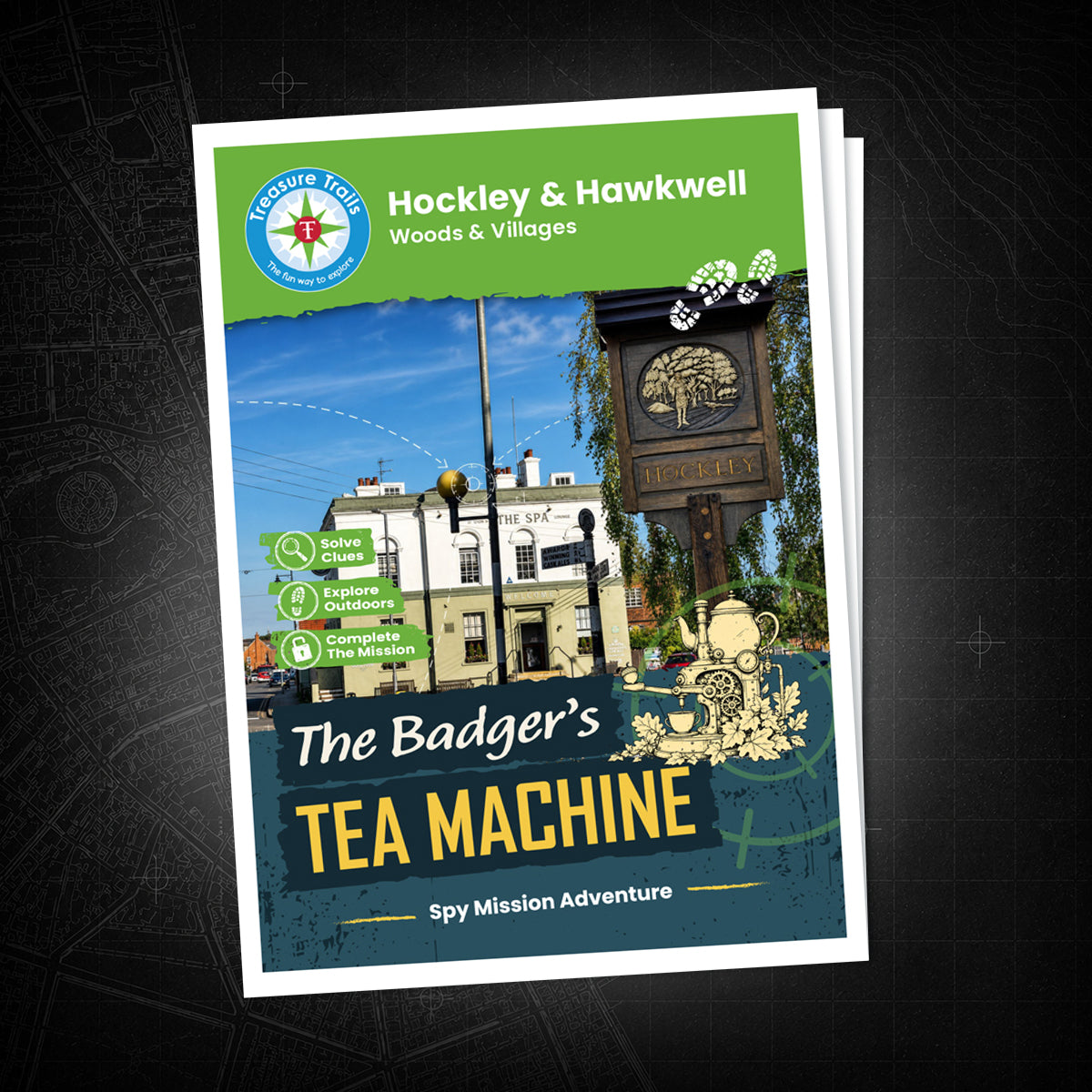 Hockley & Hawkwell - Woods & Villages Treasure Trail - front cover