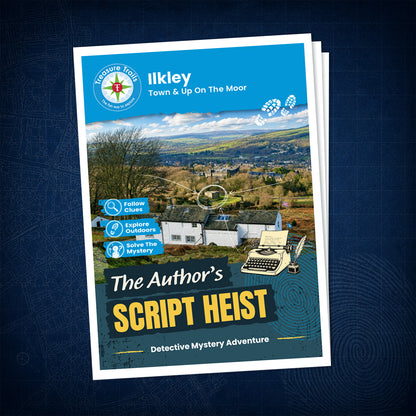 Ilkley - Town & Up On The Moor Treasure Trail - front cover
