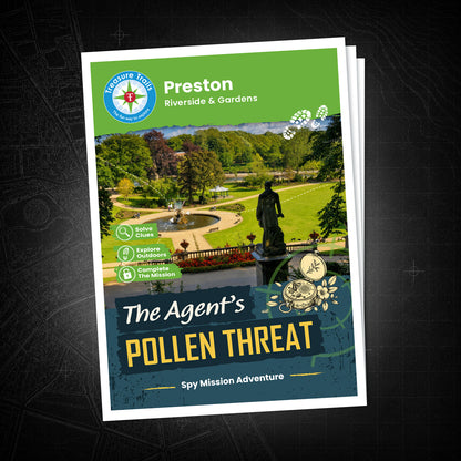 Preston - Riverside & Gardens Treasure Trail - front cover