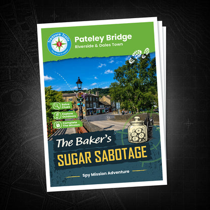 Pateley Bridge - Riverside & Dales Town Treasure Trail - front cover