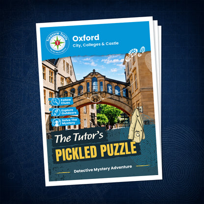 Oxford - City, Colleges & Castle Treasure Trail - front cover