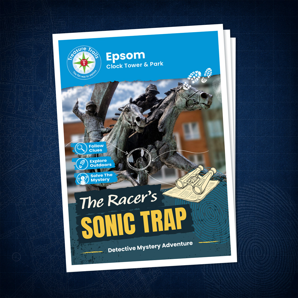 Epsom - Clock Tower & Park Treasure Trail - front cover