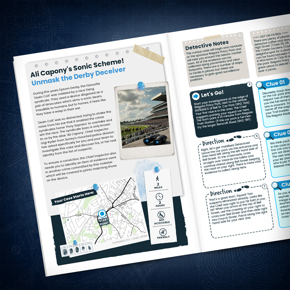 Epsom - Clock Tower & Park Treasure Trail - story page