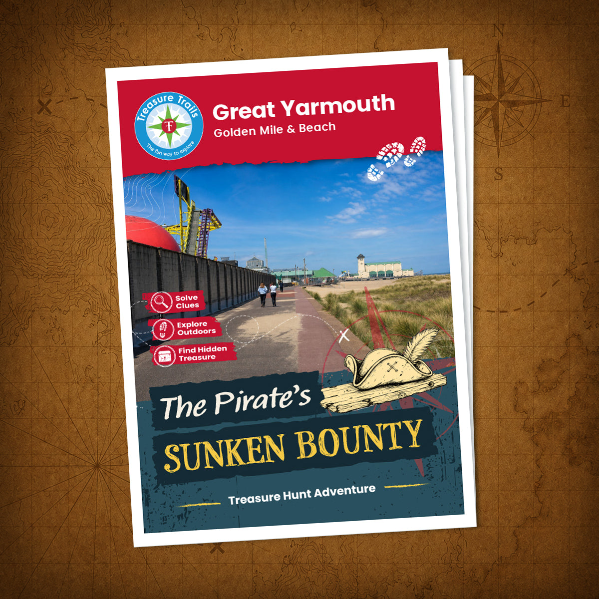 Great Yarmouth - Golden Mile & Beach Treasure Trail - front cover