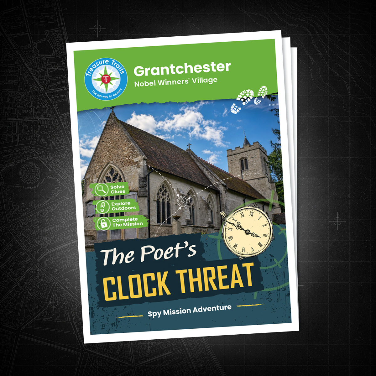 Grantchester - Nobel Winners' Village Treasure Trail - front cover