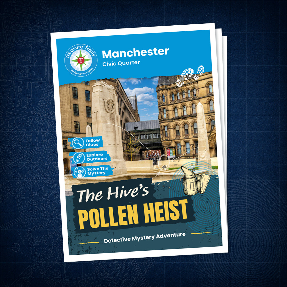 Manchester - Civic Quarter Treasure Trail - front cover