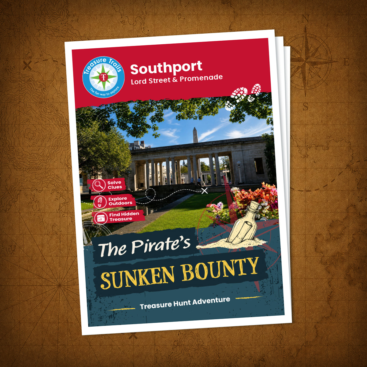 Southport - Lord Street & Promenade Treasure Trail - front cover