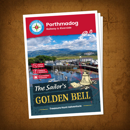 Porthmadog - Railway & Riverside Treasure Trail - front cover