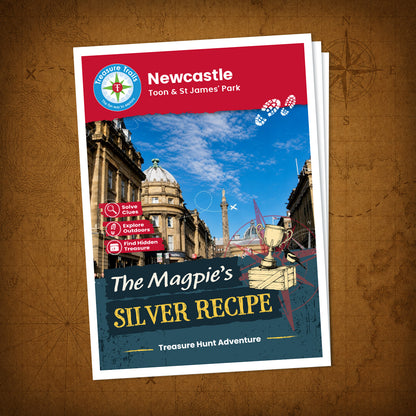 Newcastle - Toon & St James' Park Treasure Trail - front cover