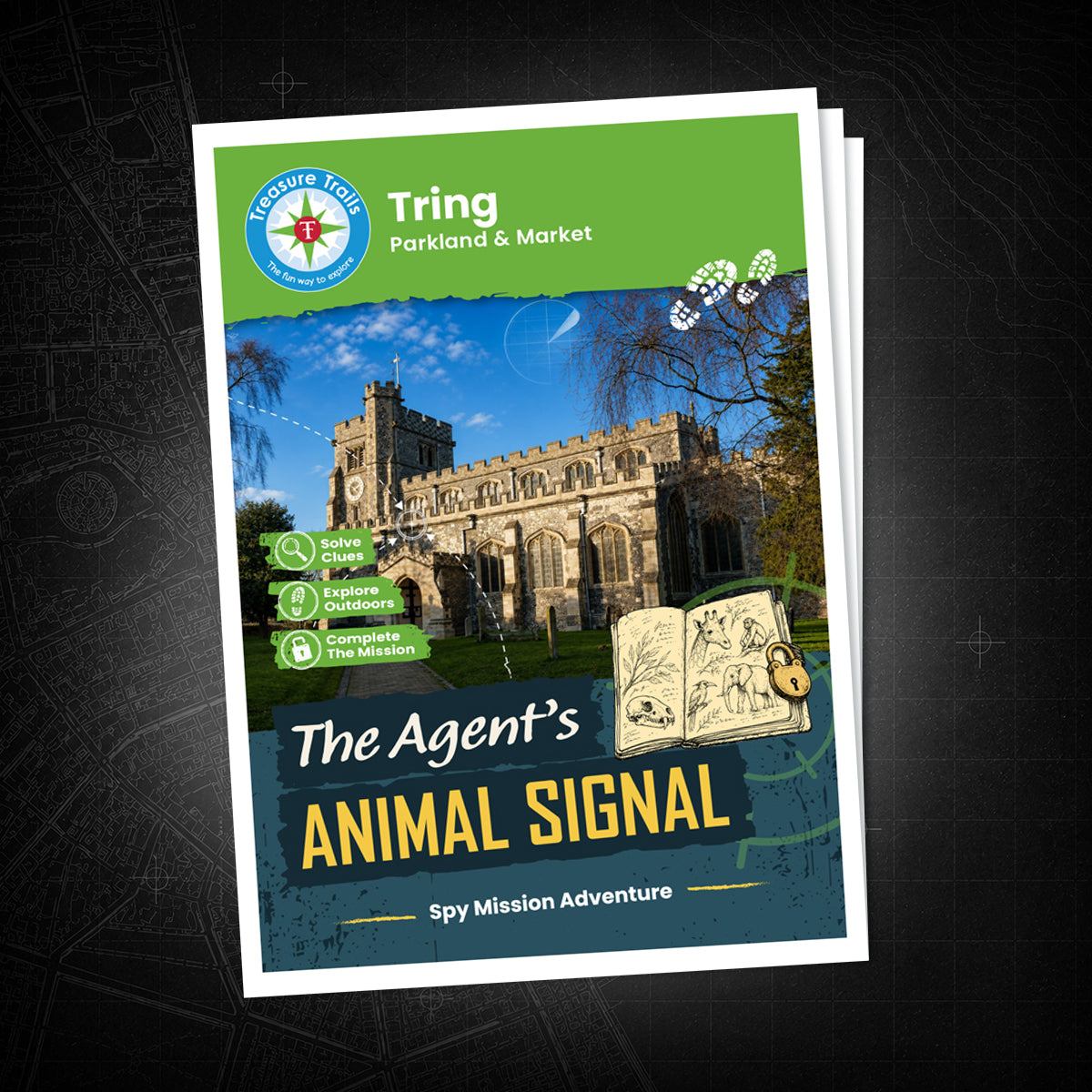 Tring - Parkland & Market Treasure Trail - front cover