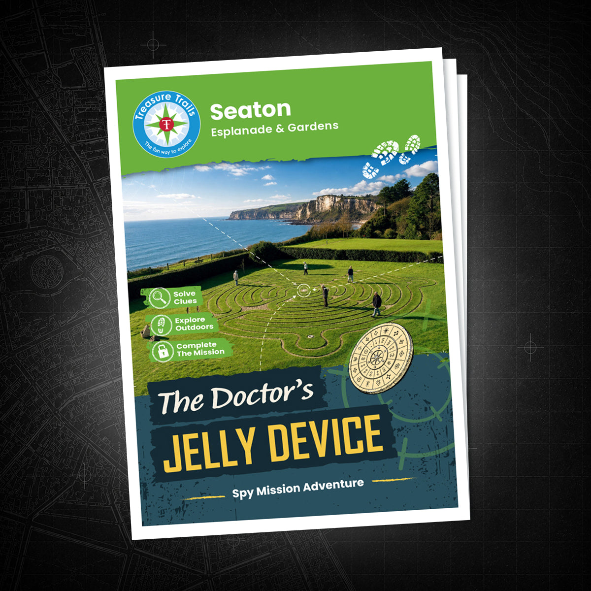 Seaton - Esplanade & Gardens Treasure Trail - front cover