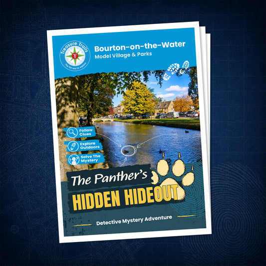 Bourton-on-the-Water - Model Village & Parks Treasure Trail - front cover