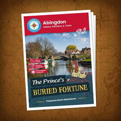 Abingdon - Abbey Gardens & Town Treasure Trail - front cover