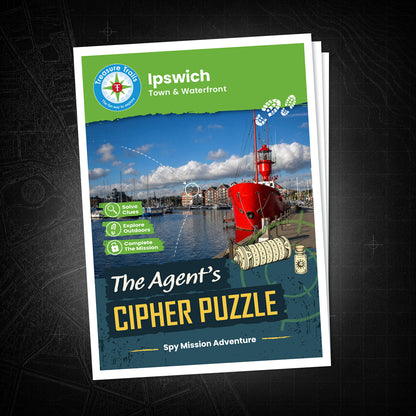 Ipswich - Town & Waterfront Treasure Trail - front cover