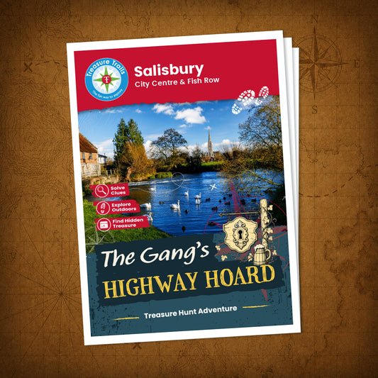 Salisbury - City Centre & Fish Row Treasure Trail - front cover
