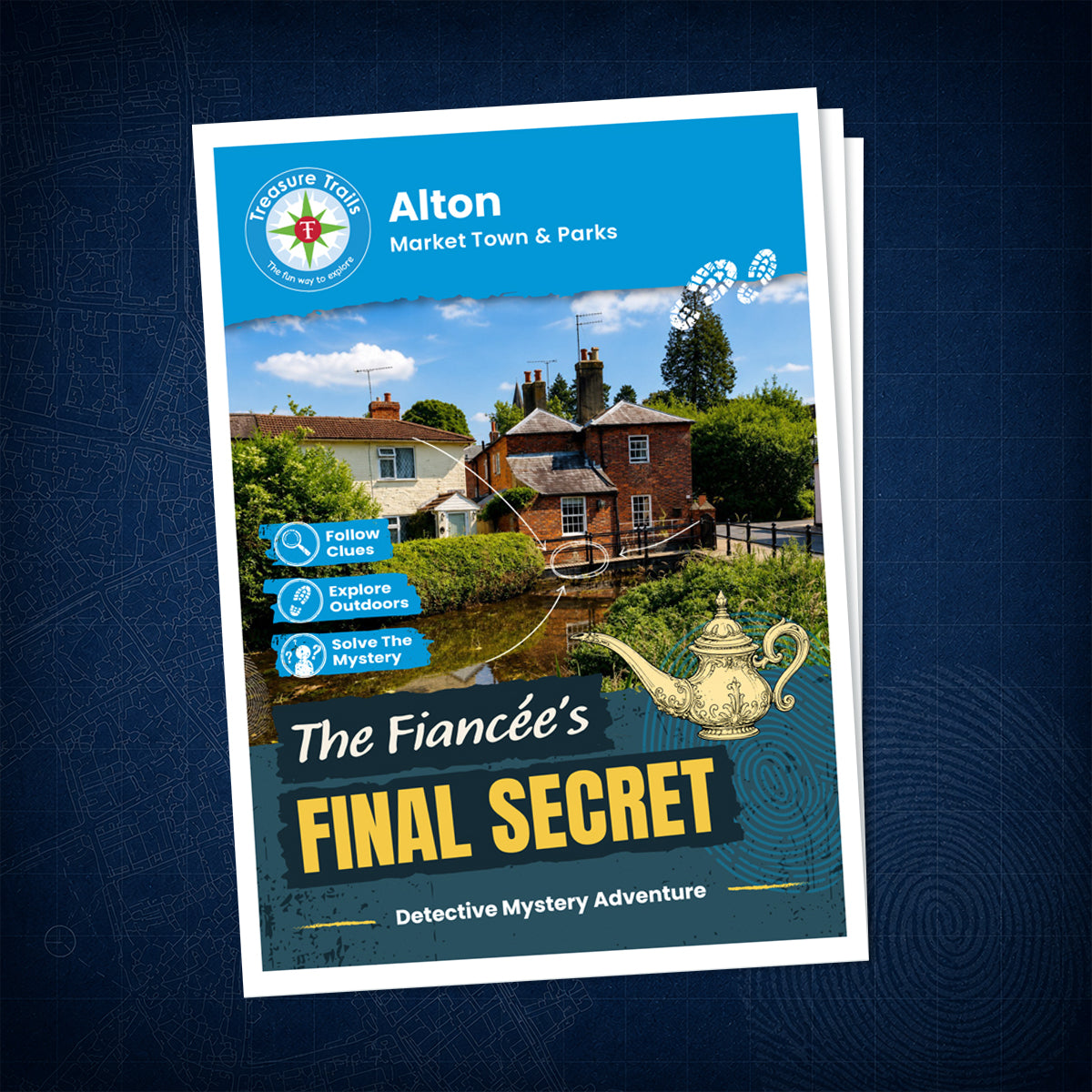 Alton - Market Town & Parks Treasure Trail - front cover
