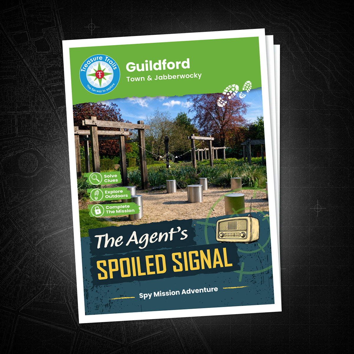 Guildford - Town & Jabberwocky Treasure Trail - front cover