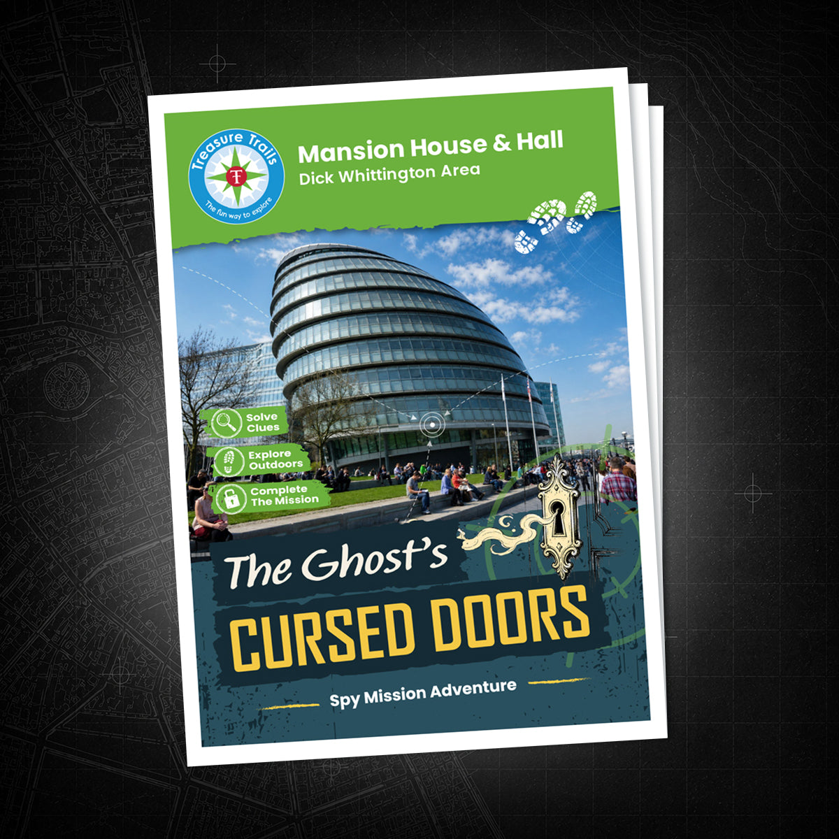 Mansion House & Hall - Dick Whittington Area Treasure Trail - front cover
