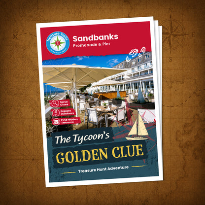 Sandbanks - Promenade & Pier Treasure Trail - front cover