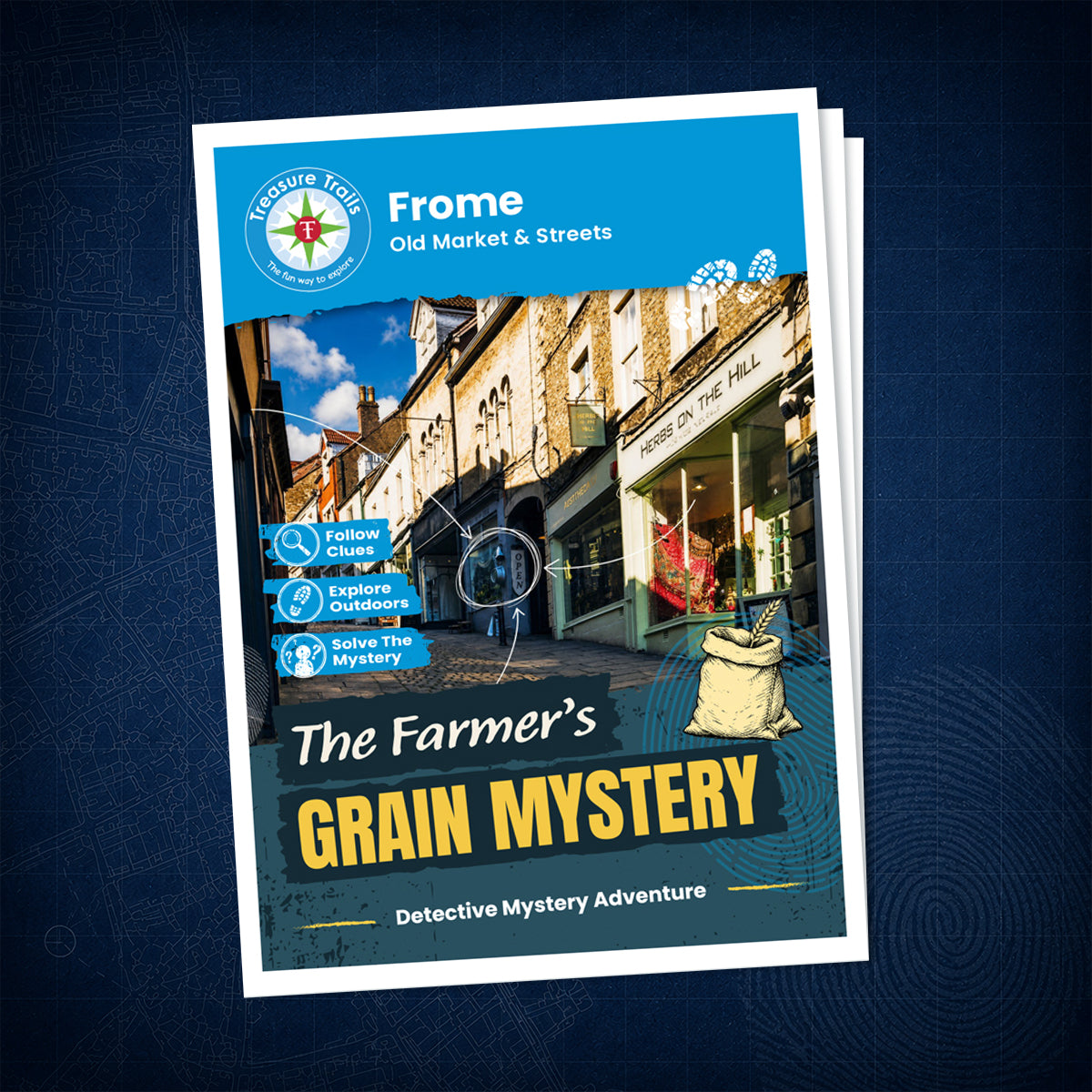 Frome - Old Market & Streets Treasure Trail - front cover