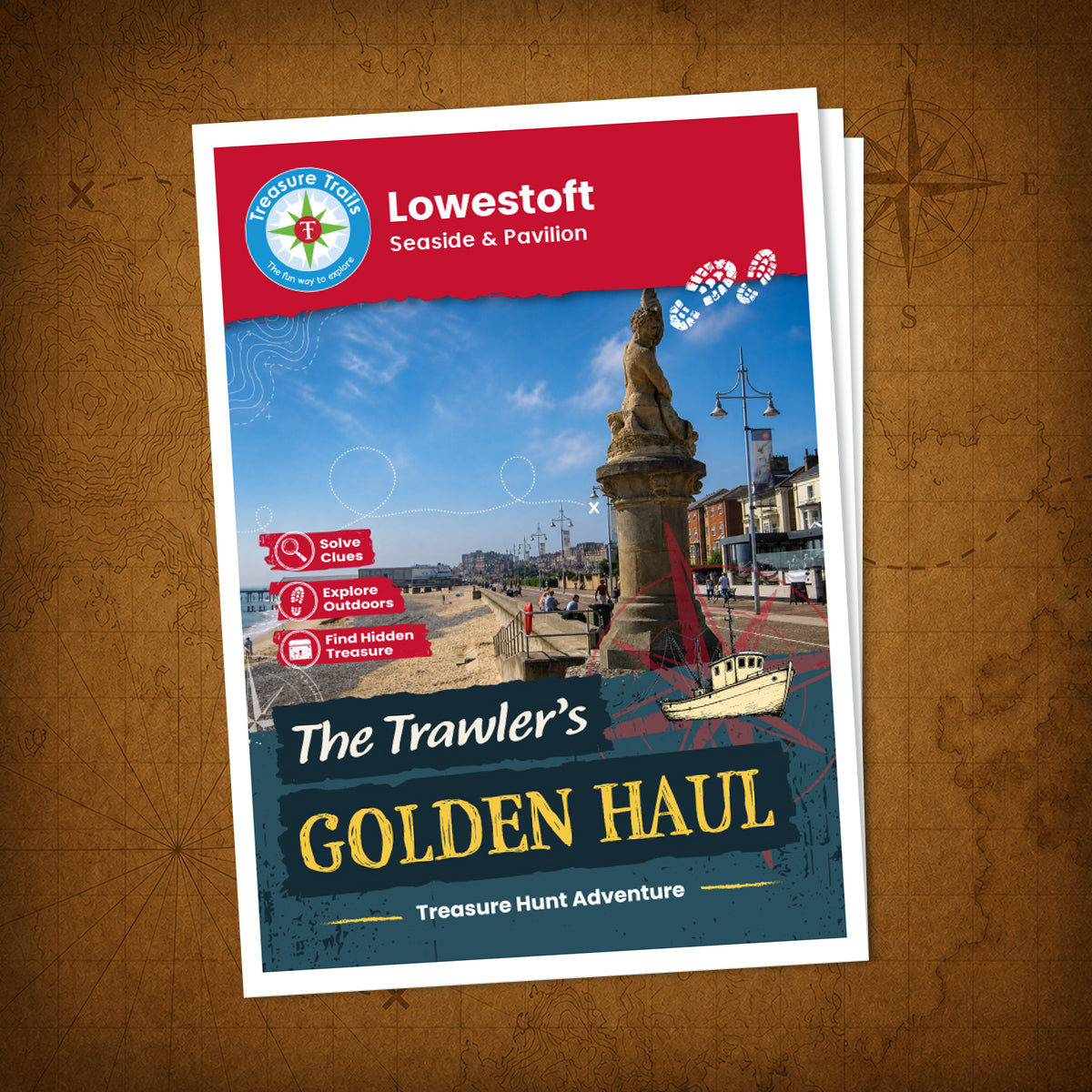 Lowestoft - Seaside & Pavilion Treasure Trail - front cover