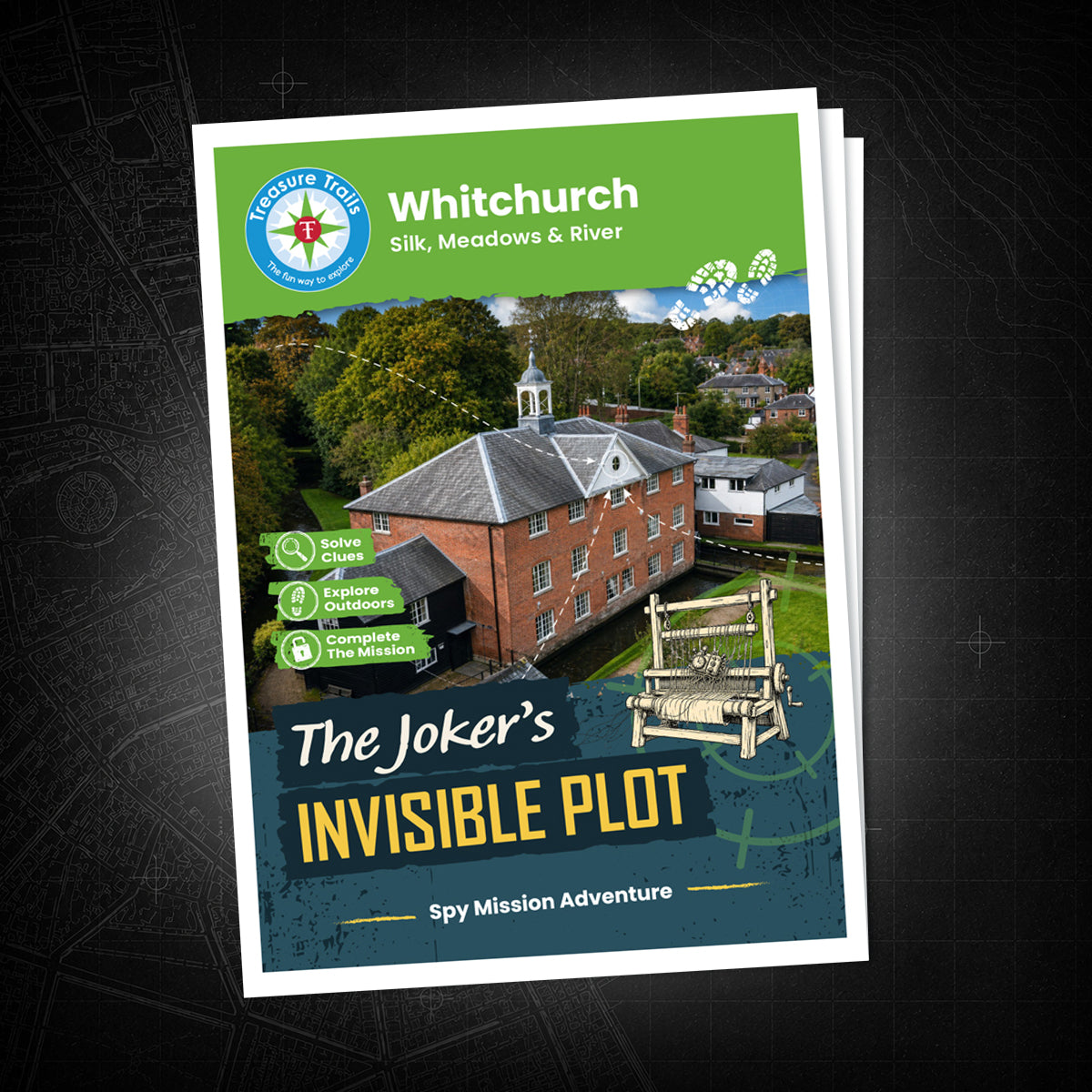 Whitchurch - Silk, Meadows & River Treasure Trail - front cover