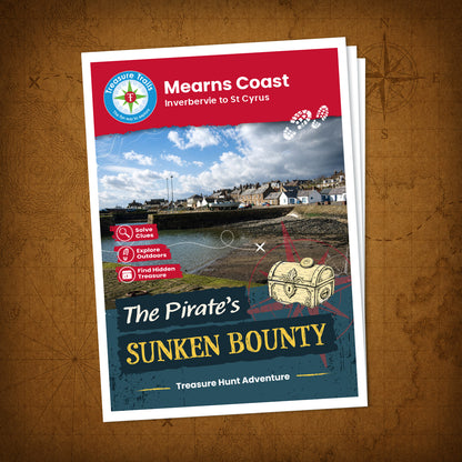 Mearns Coast - Inverbervie to St Cyrus Treasure Trail - front cover