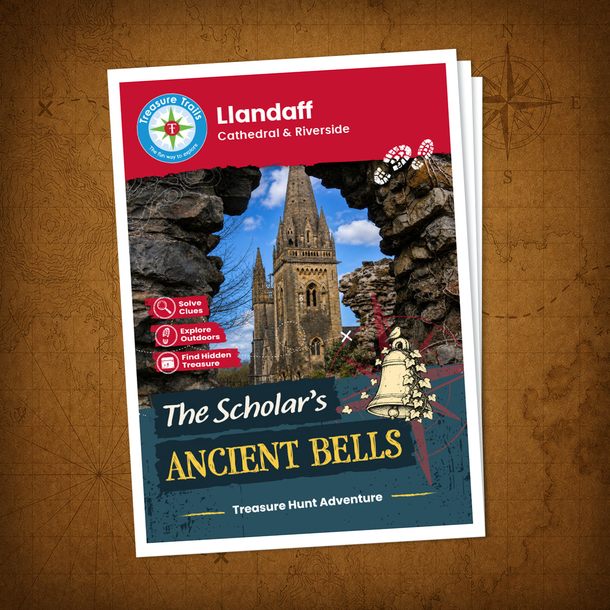 Llandaff - Cathedral & Riverside Treasure Trail - front cover