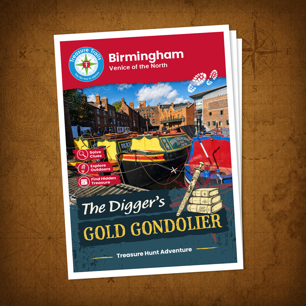 Birmingham - Venice of the North Treasure Trail - front cover
