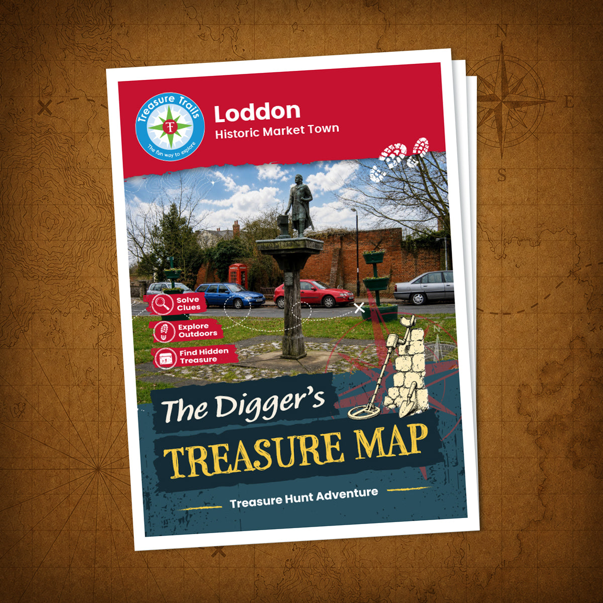 Loddon - Historic Market Town Treasure Trail - front cover