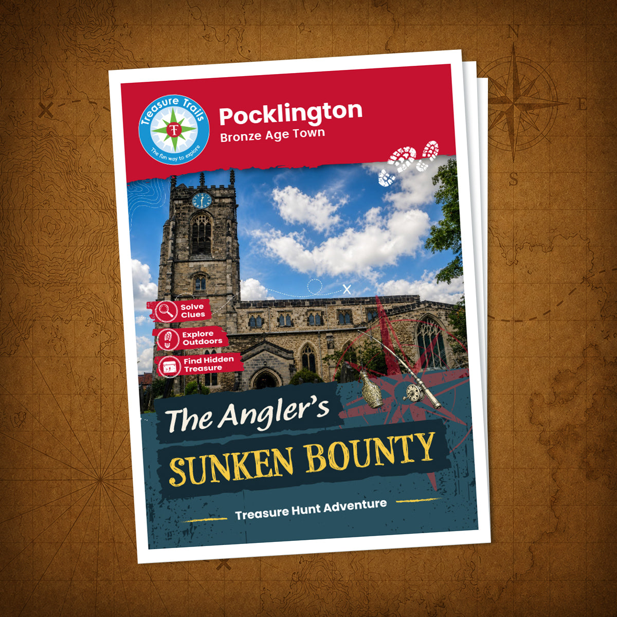 Pocklington - Bronze Age Town Treasure Trail - front cover