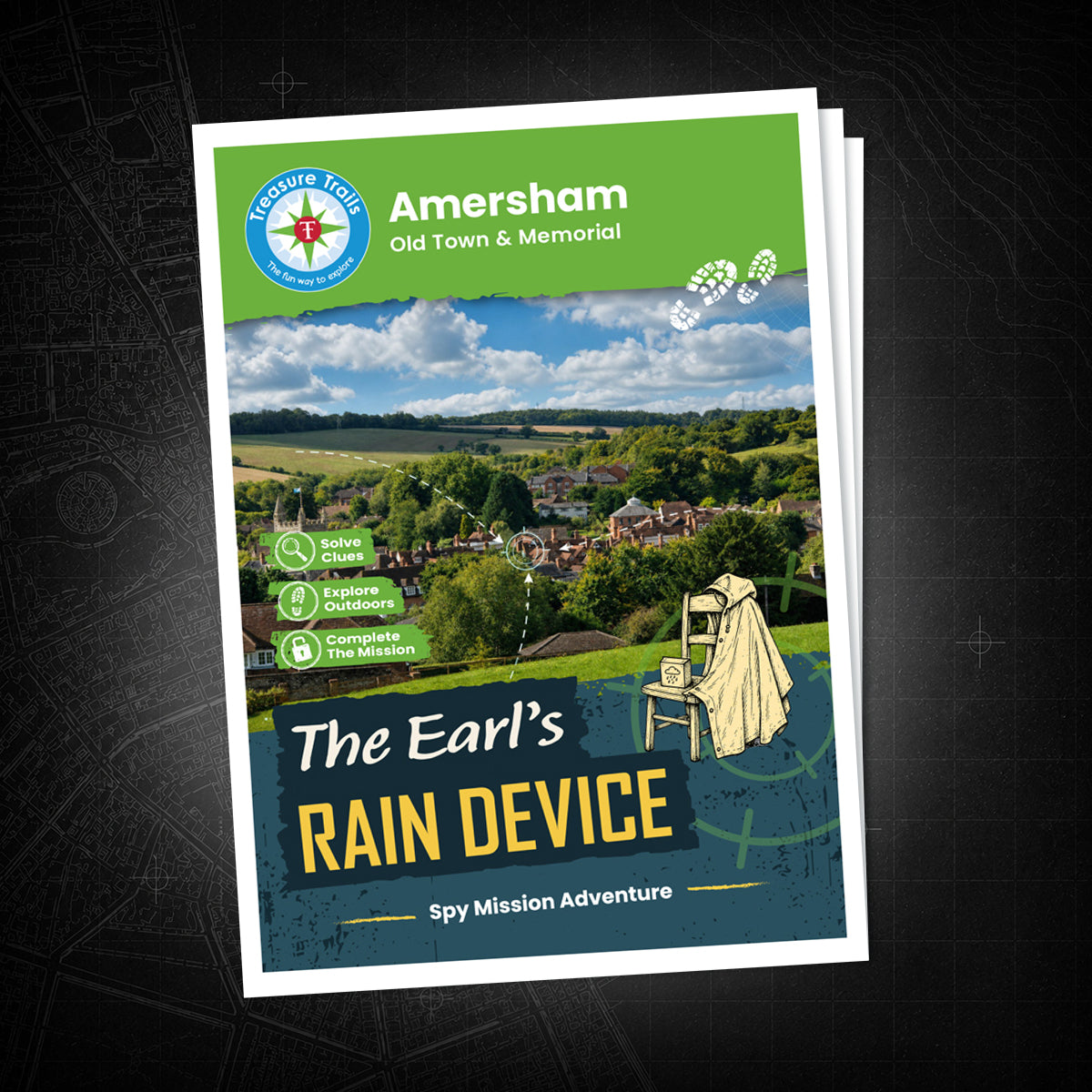 Amersham - Old Town & Memorial Treasure Trail - front cover