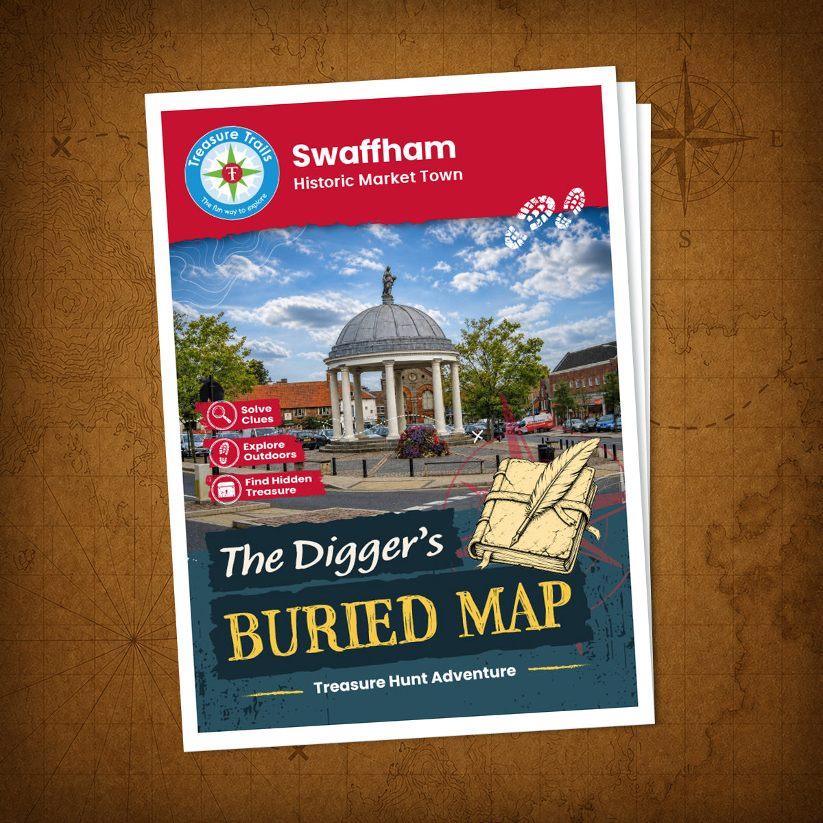 Swaffham - Historic Market Town Treasure Trail - front cover