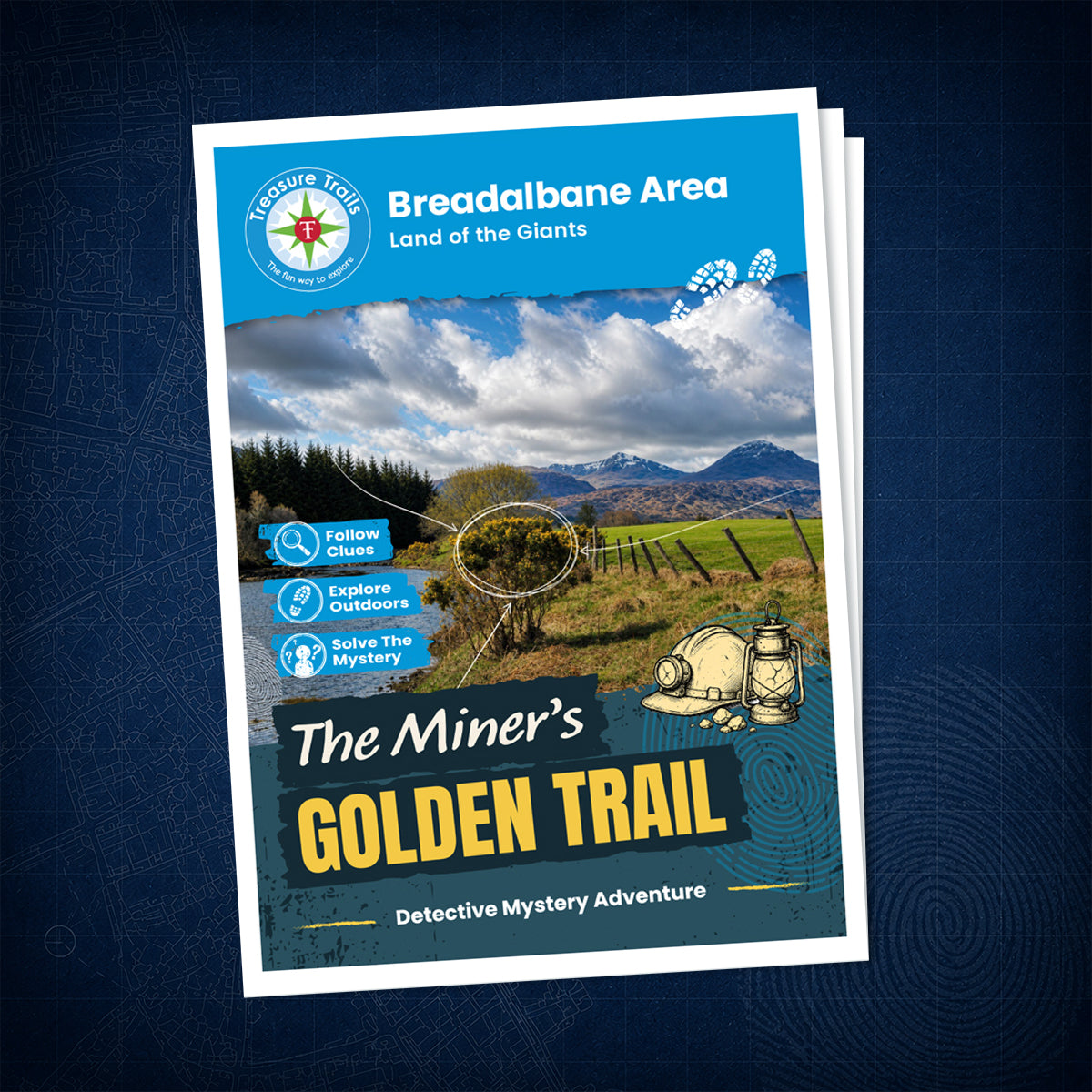 Breadalbane Area - Land of the Giants Treasure Trail - front cover